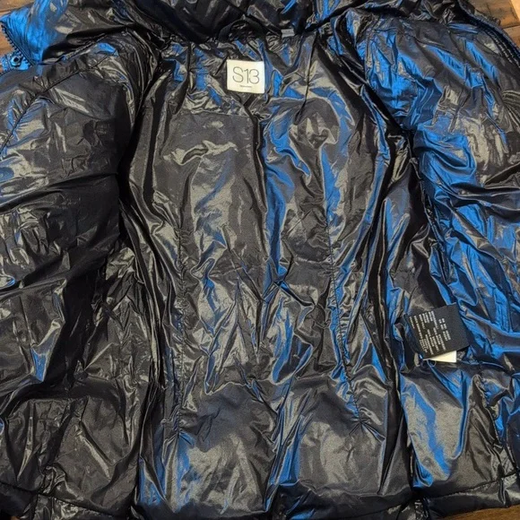 SAM S13 Down Glossy Puffer Jacket With Hood - Picture 6 of 9